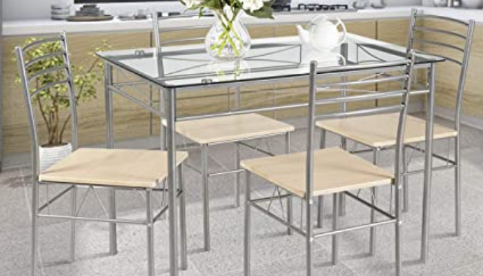Best Tempered Glass Dining Table/Best Space Saving Dining Tables