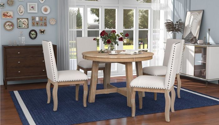 best Extendable Round Dining Table Set/Best Space Saving Dining Tables