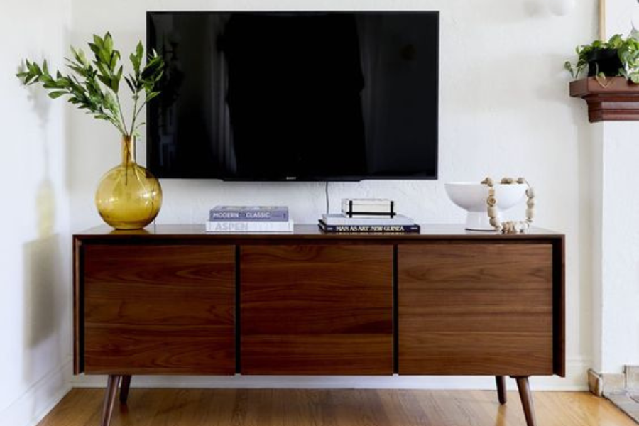 Watching TV | How to Embellish A Credenza