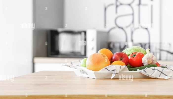 Use Colorful Fruits And Vegetables / How To Decorate A Dining Table ?