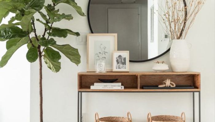 Decor With Mirror / How To Decorate A Console table