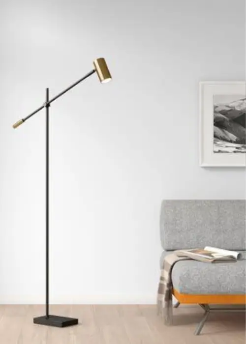 decor with Fleming's Task Floor Lamp / how to decor a room with a floor lamp ? 
