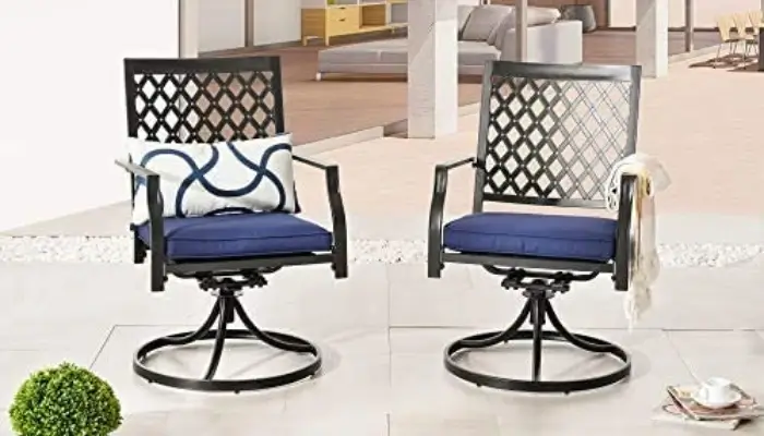 Swivel Bistro Outdoor chair sets /  best porch chair ideas