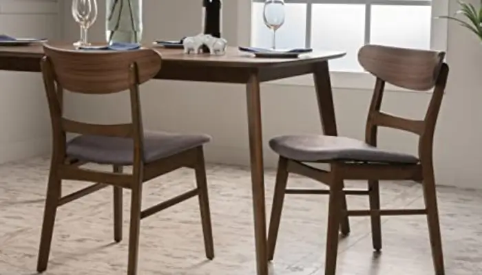 Walnut Finish mid century chair / how to Choose a mid century modern dining chairs? 