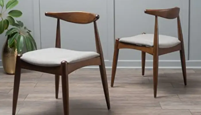 Francie Fabric Mid Century Chair /  how to Choose a mid century modern dining chairs? 