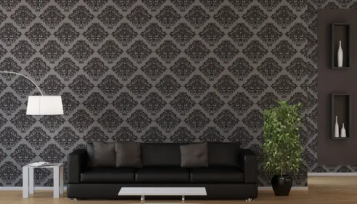 3. decor with pattern wall / How to Decorate a wall above the Sofa?