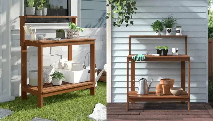 Meranti Potting Bench / how to select a potting bench?