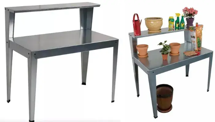 3. Poly-Tex Galvanized Steel Potting Bench / how to select a potting bench?