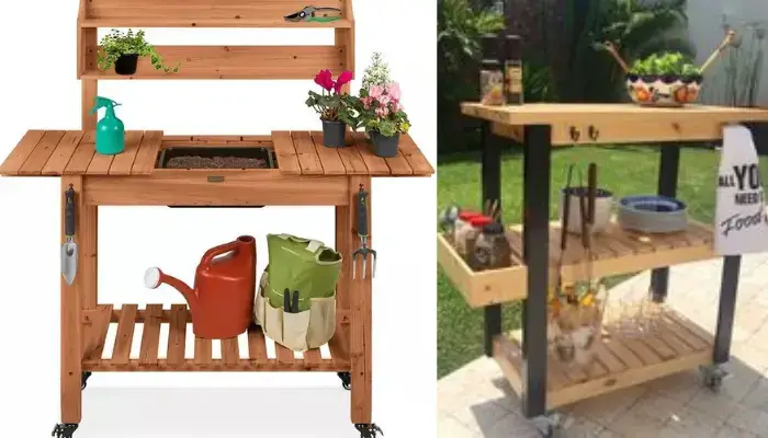 5. Mobile Garden Potting Bench / how to select a potting bench?