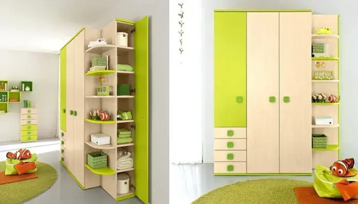10 colorful Children Bedroom Cabinets / best ideas for modern bedroom cabinets