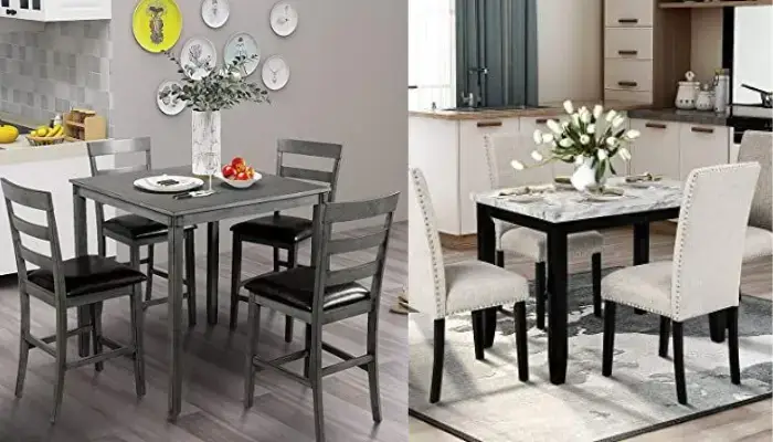 4. Square Dining Table / dining tables for small Spaces