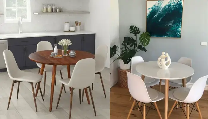 5. Round Dining Table / dining tables for small Spaces
