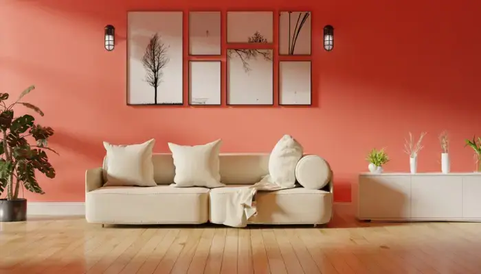 1. coral color / best interior color ideas for every home