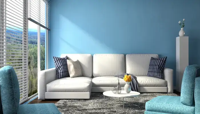 powder blue color / best interior color ideas for every home
