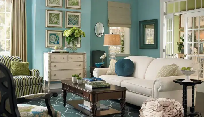 teal color / best interior color ideas for every home