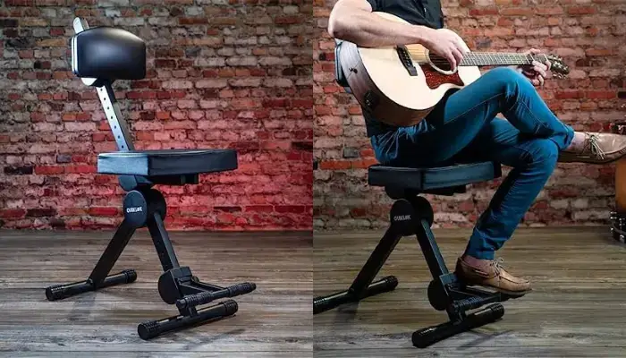 3. Quick Lock Musician stool / best chair and stool for playing guitar