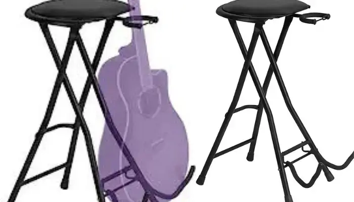 6. Guitarist Stool with Footrest / best chair and stool for playing guitar 