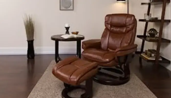 Recliner Chair with Ottoman footrest / best living room chair for back pain Sufferers