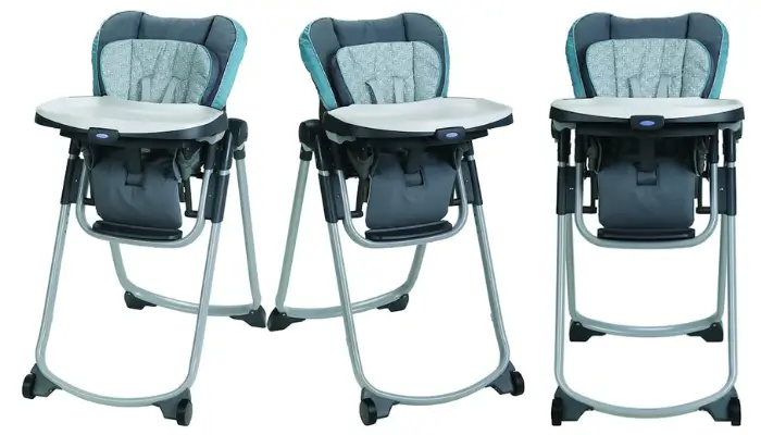 Slim Spaces High Chair / best Folding high chairs for babies