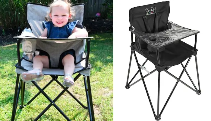Compact Folding Travel High Chair with Carry Bag / best Folding high chairs for babies