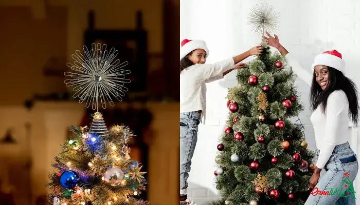 Flower Sunburst Tree Topper /  Best Christmas Tree Toppers