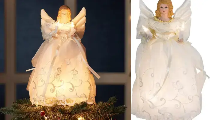  Ivory Angel Treetop / Best Christmas Tree Toppers