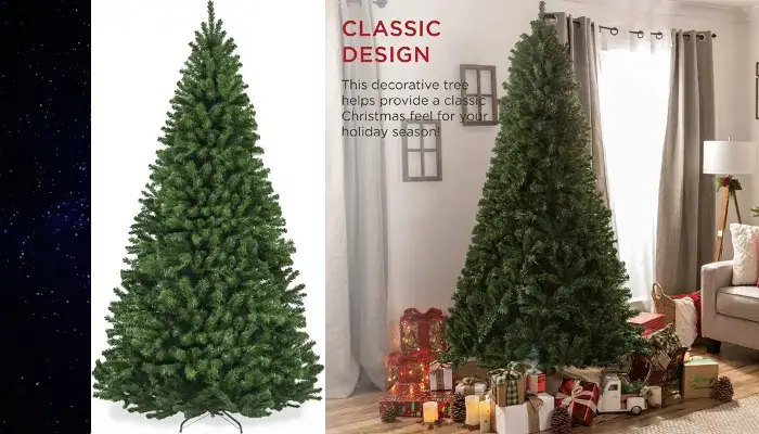 7.5 ft Premium Spruce Artificial Christmas Tree / Best Artificial Christmas Trees