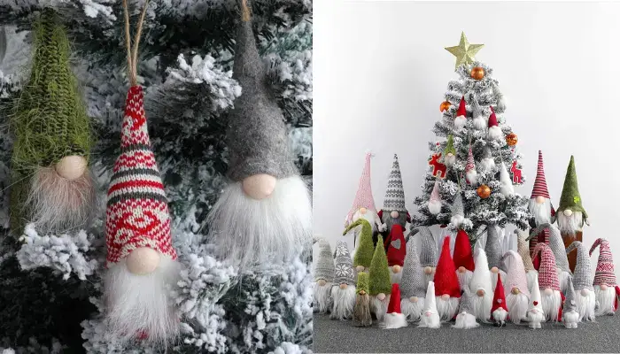Hanging Gnomes christmas ornaments / Best Christmas Ornaments