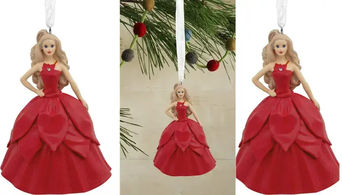 Mattel Holiday Barbie Christmas Ornament / Best Christmas Ornaments