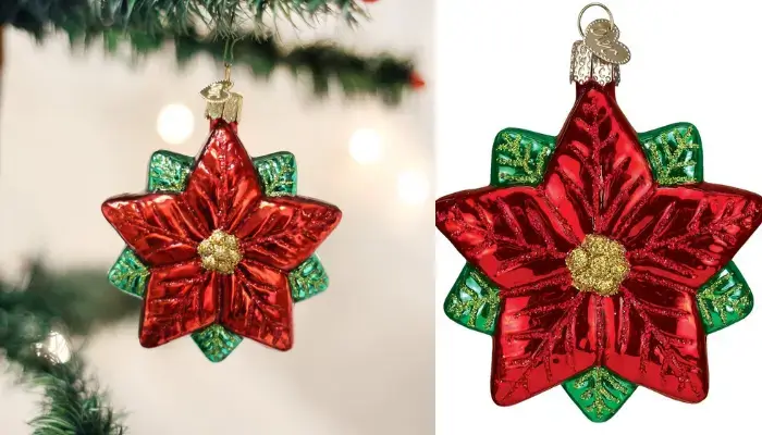 Star Glass Blown christmas Ornaments / Best Christmas Ornaments