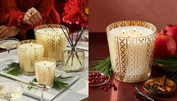 Holiday Luxury christmas candle / best christmas candle