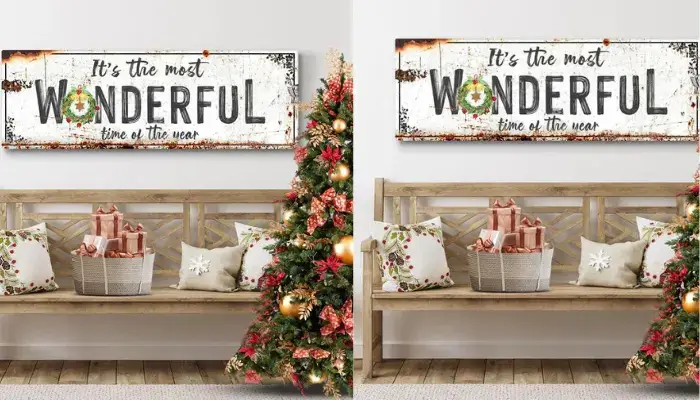 decorate with a Vintage Prints / how to make rustic christmas decorations?