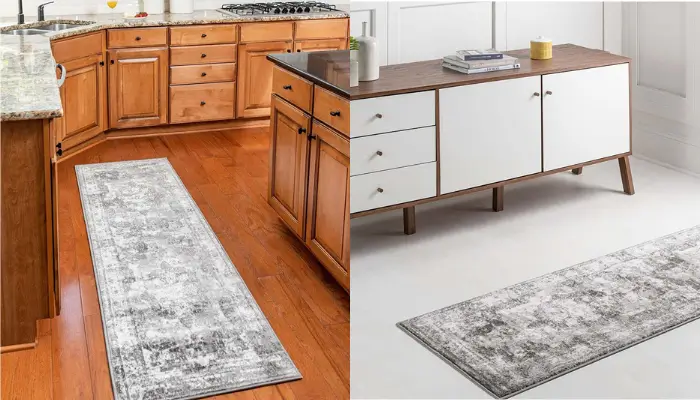 Traditional Vintage Gray Runner Rug / Best Rugs for every room 