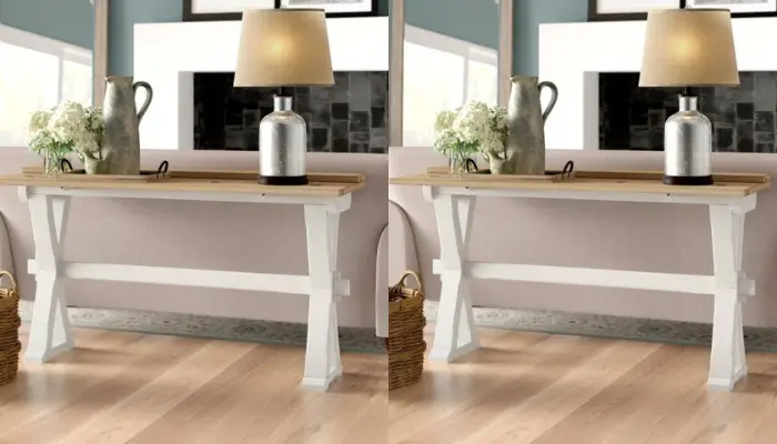 decor with Farmhouse style / how to decorate a sofa table?
