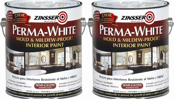 White Semi-Gloss bathroom ceiling Paint / best Paint For Bathroom Ceiling