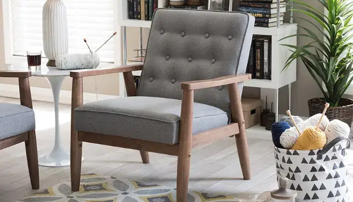 Grey accent armchairs / Best accent chairs 