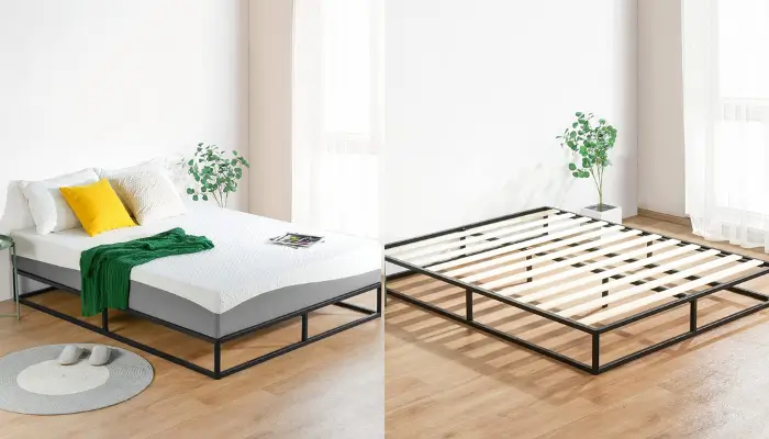 Modern Metal Platform Bed Frame / best  Beds for Seniors