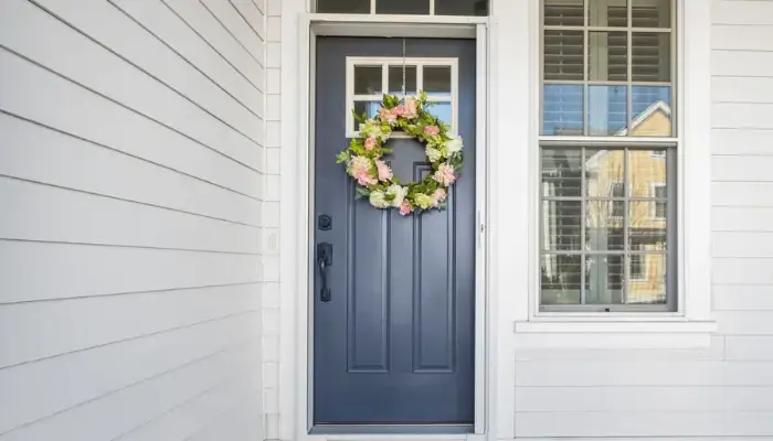 deep blue color  / Best Front Door Colors