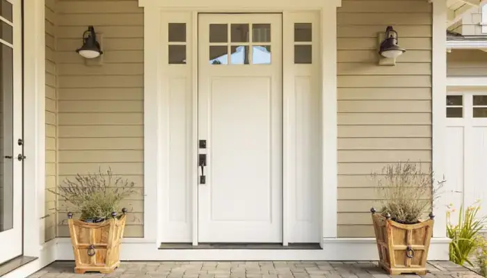 Creamy White color / Best Front Door Colors