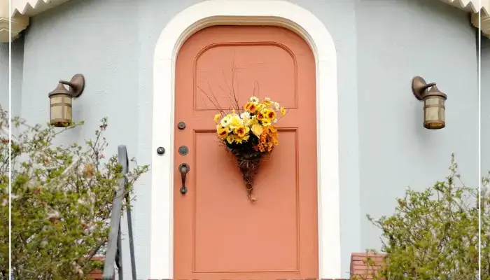 Terracotta color / Best Front Door Colors