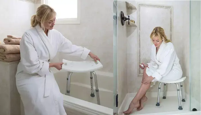 Adjustable Shower Stool / Best Shower Chairs for Handicapped and Elderly Individuals
