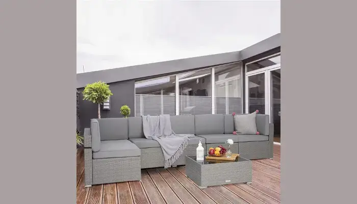 Conversation rattan sofa Set / best outdoor rattan sofas