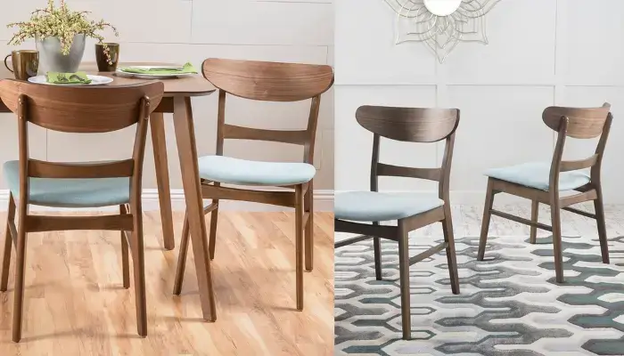 Idalia Ladder Back Dining Chairs / best ladder-back dining room chairs