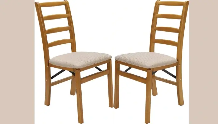 Stakmore Shaker Ladderback Folding Chair / best ladder-back dining room chairs