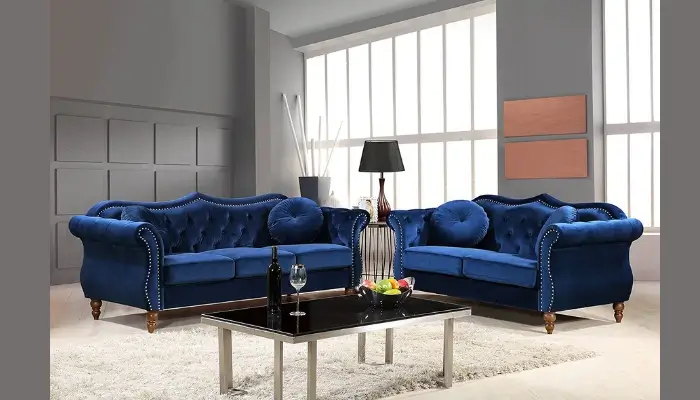 classic design roll arm sofa / best English roll arm sofas