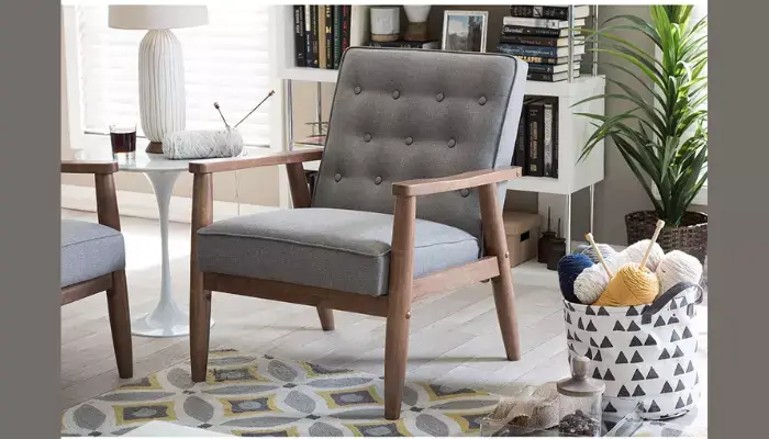 Mid-century Chesterfield Accent chair / Best Chesterfield Accent Chairs 