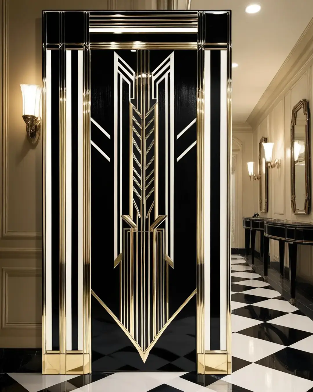 what are different styles of door casing? 8 best styles of door casing: A Comprehensive Guide 3 Art Deco Door Casing