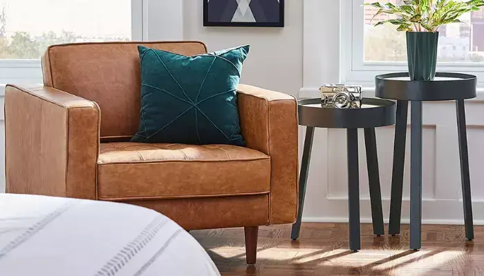Leather modern sofa chair / best modern sofa chair
