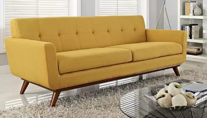 Mid-Century Modern Sofa / best sofas for heavy people
