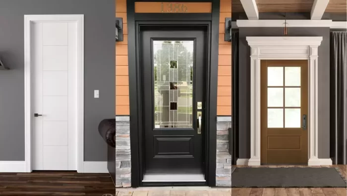 styles of door casing